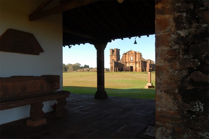 Museu das Missões, São Miguel das Missões. Arquiteto Lúcio Costa<br />Foto André Marques e Silvia Raquel Chiarelli 
