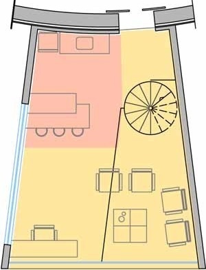 Planta do pavimento térreo<br />Imagem dos autores do projeto 