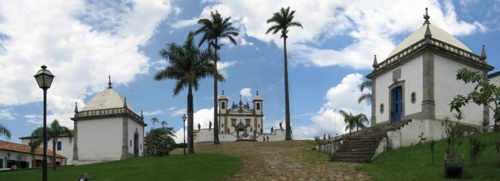 Conjunto monumental projetado por Aleijadinho em Congonhas do Campo: Patrimônio da Humanidade