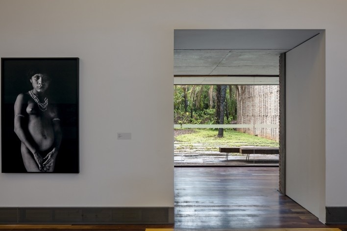 Galeria Claudia Andujar, Inhotim, Brumadinho MG Brasil. Arquitetos Associados<br />Foto Leonardo Finotti 