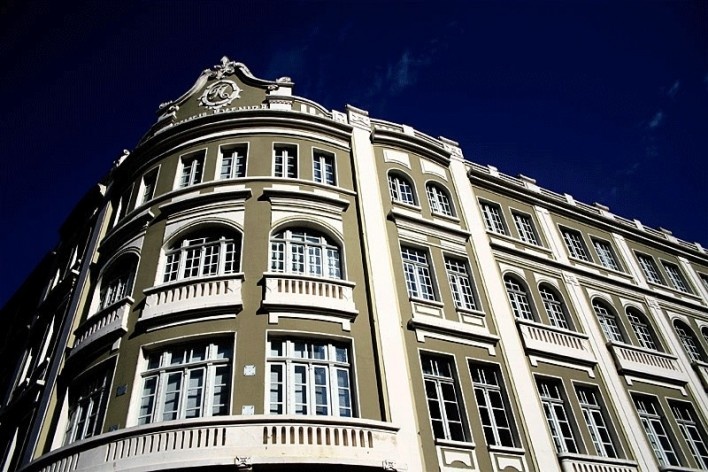 Palácio Avenida, próximo ao ponto conhecido como "boca maldita"<br />foto Lygia Nery 