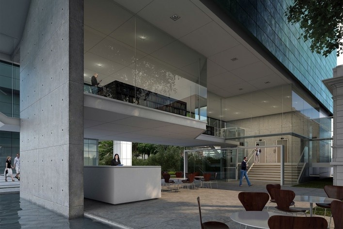 Museu da Diversidade Sexual, perspectiva externa. AUM Arquitetos, 2014<br />Imagem divulgação 