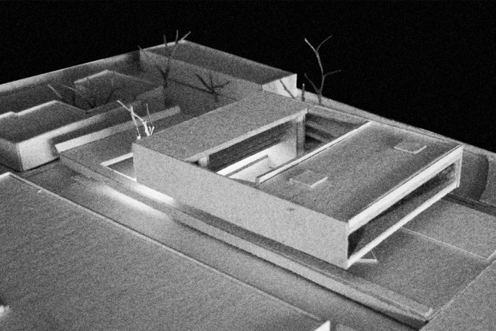 Modelo de estudos. Concurso para a Sede da CNM em Brasília. Menção honrosa 1<br />divulgação 