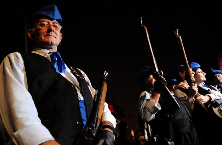 La fiesta de La Mercè, Barcelona, 2009<br />Foto Rodrigo Stocco 