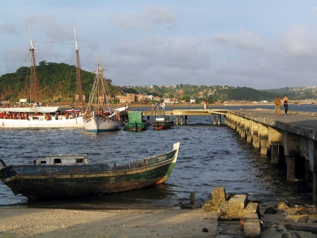 Cidade baixa de Salvador<br />Foto Nelson Kon 