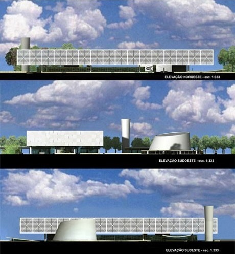 Fachadas<br />Imagem dos autores do projeto 