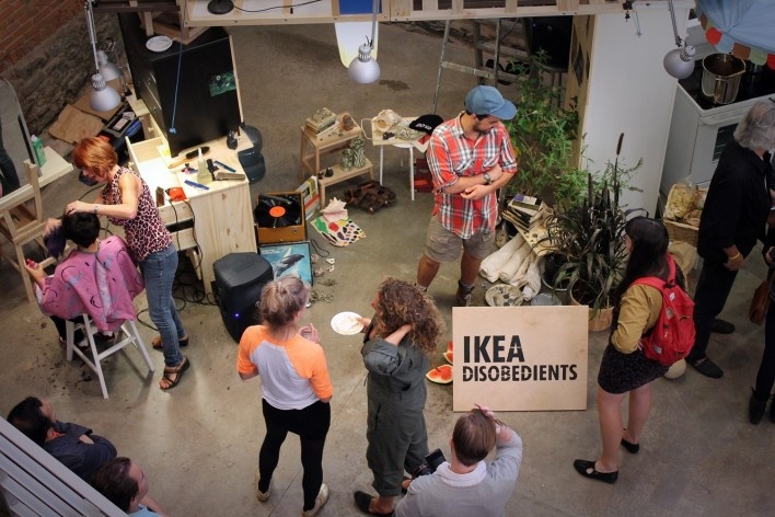 9+1. Ways of being political, “Ikea Disobedients”, Andrés Jaque Architects, MoMA<br />Foto Fredy Massad 