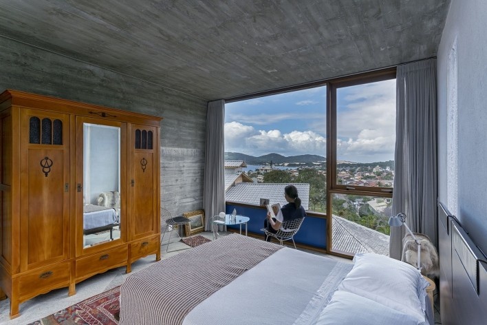 Casa da Lagoa, Florianópolis SC Brasil, 2019. Arquitetos Francisco Fanucci e Marcelo Ferraz / Brasil Arquitetura<br />Foto/Photo Ronaldo Azambuja 