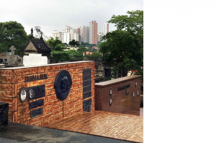 Cemitério São Paulo Cardeal, São Paulo<br />Foto Abilio Guerra 