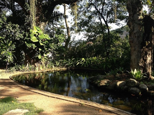 Parque das Ruínas, Paisagismo Museu Chácara do Céu<br />Foto Gustavo Henrique Campos de Faria, 2016 