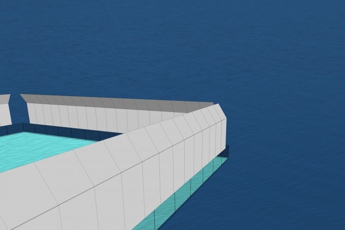 Spree river theatre, removable acoustic panels. Carlos M. Teixeira