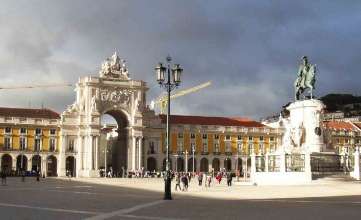 Praça do Comércio, Lisboa<br />Foto Anita Di Marco 