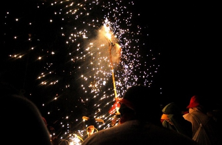 La fiesta de La Mercè, Barcelona, 2009<br />Foto Rodrigo Stocco 