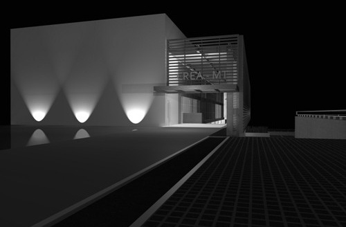 Vista acesso rua 04 	

<br />Desenho do escritório 