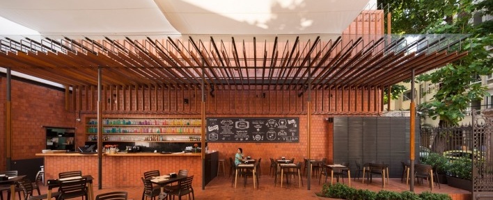 Hostel Villa 25, Rio de Janeiro RJ Brasil, 2016. Arquitetos Rodrigo Calvino e Diego Portas / C+P Arquitetura<br />Foto Federico Cairoli 