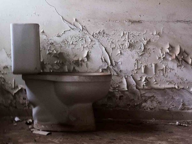 Ala abandonada do Complexo Hospitalar do Juquery<br />Foto Abilio Guerra 