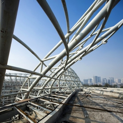 Spanish Pavilion for Shanghai World Expo 2010<br />Photo Shen Zhonghai / KDE  [Miralles-Tagliabue EMBT]