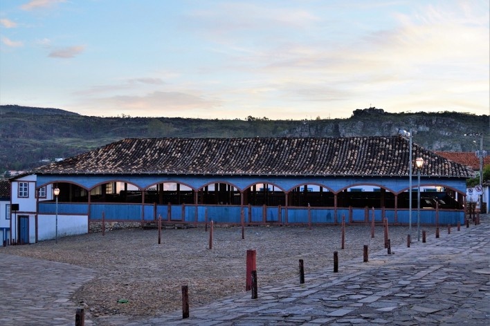 18. Amplitude dos espaços públicos, Diamantina MG<br />Foto Elio Moroni Filho 