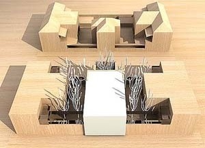 Maquete da proposta<br />Imagem dos autores do projeto 