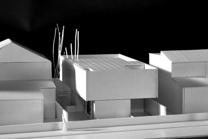 Maquete física Casa no Juso. Projeto ARX Portugal + Stefano Riva, 2011<br />divulgação 
