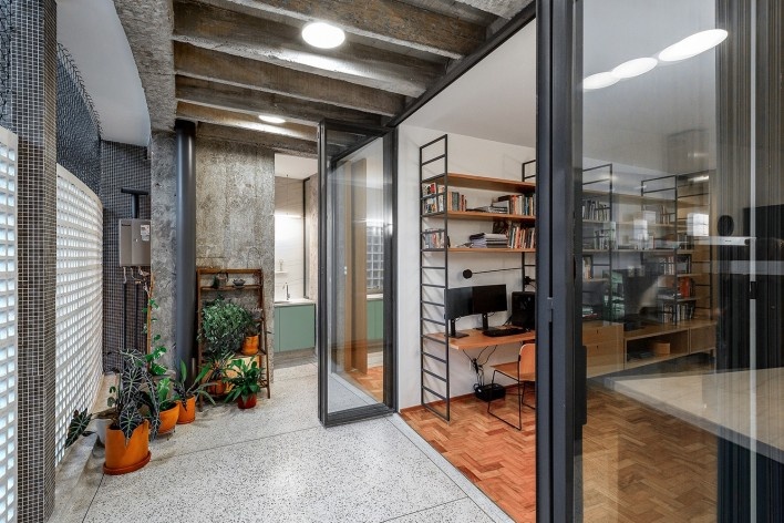 Apartamento Copan, São Paulo SP Brasil, 2020. Arquitetos Rosário Pinho e André Scarpa<br />Foto André Scarpa 