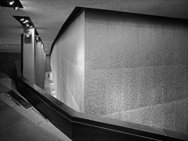 Davis Brody Bond Architects and Planners, The 9/11 Memorial Museum, New York<br />Photography by Andrew Moore 