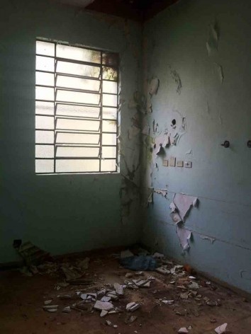 Ala abandonada do Complexo Hospitalar do Juquery<br />Foto Abilio Guerra 