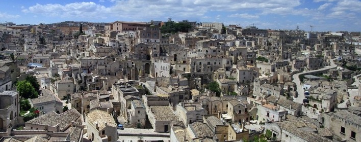 Cidade de Matera, Basilicata, Itália<br />Fotomontagem Victor Hugo Mori, 2016 