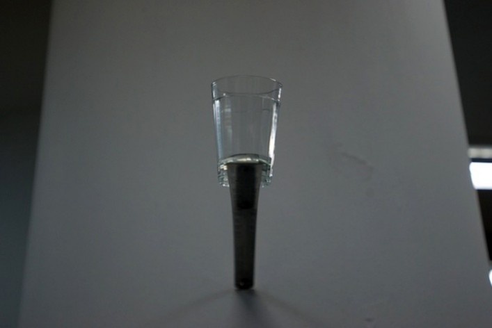 Exposição Projeto Imóvel, obra de Leonardo Akio<br />Foto Frans Kemper 