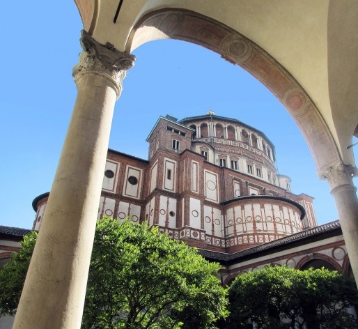 Igreja S. Maria delle Grazie, Milão<br />Foto Victor Hugo Mori 