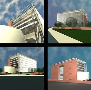 Perspectivas externas<br />Imagem do autor do projeto 