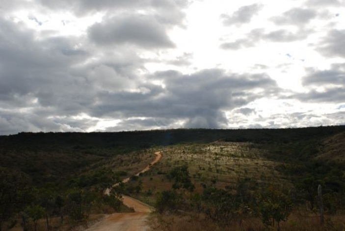 Panorâmica de estrada rural<br />Foto Fabio Lima 