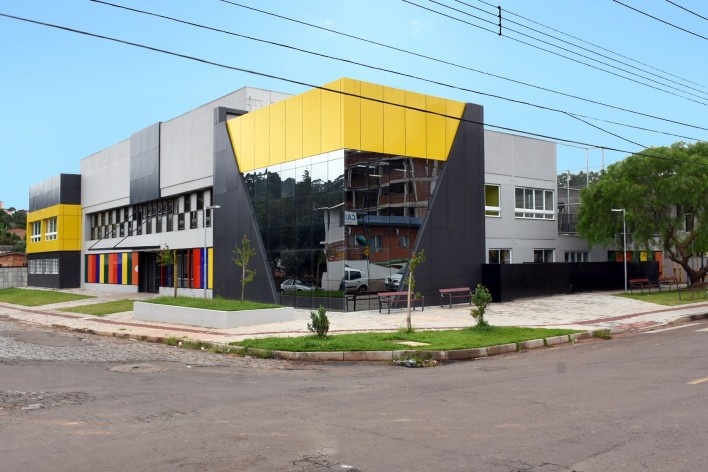 Escola Vila Luiza, Passo Fundo RS, arquiteta Karine Knob<br />Foto Alex Borgman  [Karine Knob]