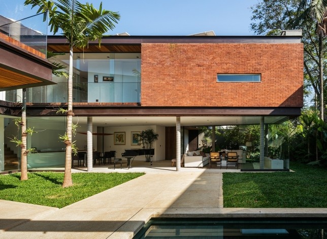 Residência RFC, São Paulo SP Brasil, 2018. Arquitetos Henrique Reinach e Maurício Mendonça / Reinach Mendonça Arquitetos Associados<br />Foto/ Photo Nelson Kon 