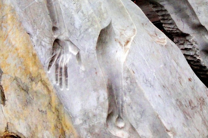 Monumento ao Desertor Desconhecido, detalhe<br />Foto Valéria Salgueiro 
