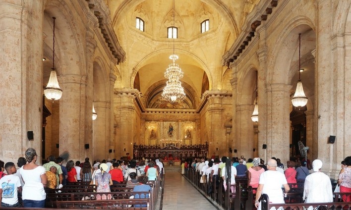 Catedral de San Cristóbal, Habana Vieja, Cuba<br />Foto Victor Hugo Mori 