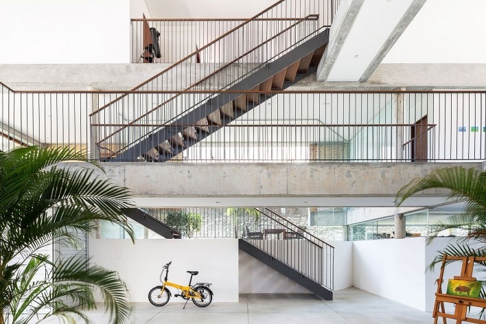 Residência KS, Natal RN, 2016. Arquitetos Alexandre Brasil, Paula Zasnicoff e Raquel Araújo<br />Foto Joana França 