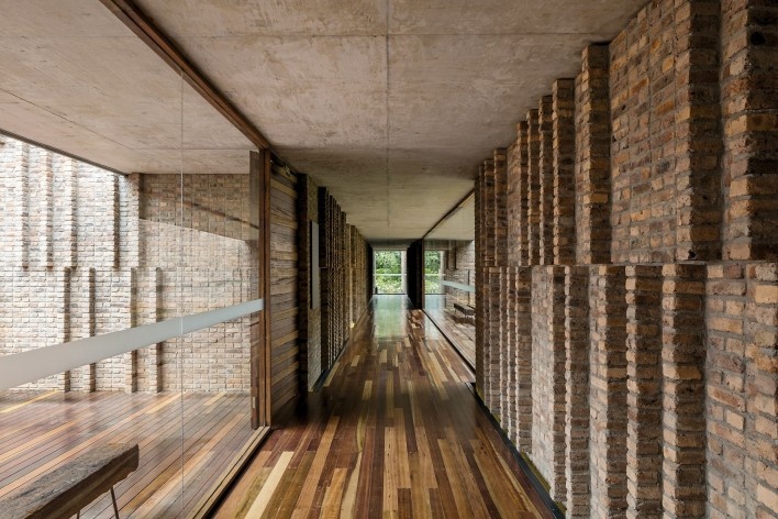 Galeria Claudia Andujar, Inhotim, Brumadinho MG Brasil. Arquitetos Associados<br />Foto Leonardo Finotti 