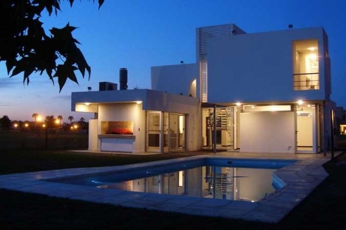 Casa H, Funes, Argentina. Arquitectos Matías Blas Imbern y Agustina González Cid<br />Foto divulgación 