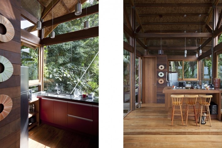 Casa do Felix, Praia do Felix, Ubatuba SP, arquiteto Silvio Sant’Anna<br />Foto Fran Parente 