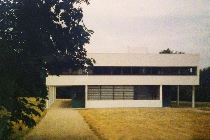 Ville Savoye, Poissy. Arquiteto Le Corbusier<br />Foto Abilio Guerra 
