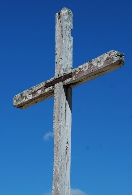 cruzeiro no centro de Santa Cruz de Salinas MG<br />Foto Fabio Lima 