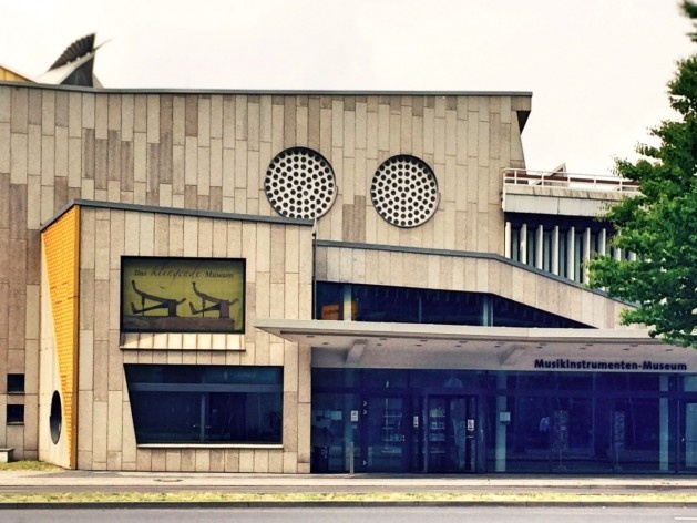 Museu de Instrumentos Musicais, Berlim, arquiteto Hans Scharoun<br />Foto Fabiano Borba Vianna, 2016 