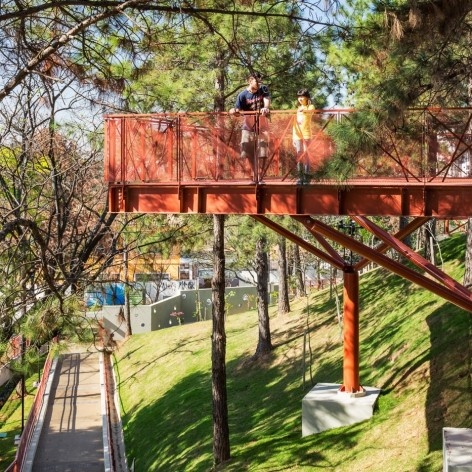 Parque Sabesp Butantã, mirante e passeio público. Levisky arquitetos estratégia urbana<br />Foto Ana Mello 
