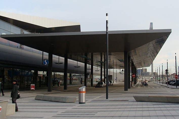 Nova Estação Central de Viena (Wiener Hauptbahnhof)<br />Foto Márcio C. Campos 