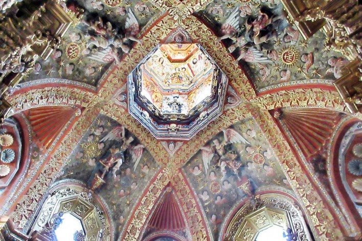Colégio Jesuítico de São Francisco Xavier, Tepotzotlán, México<br />Fotomontagem Victor Hugo Mori, 2018 