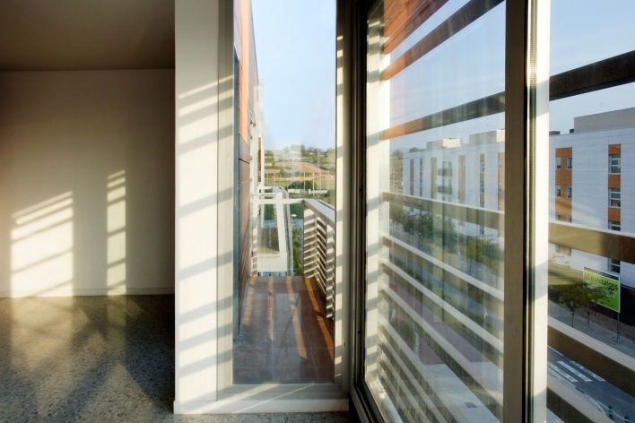 Vista interna apartamento<br />Foto Jose Hevia 