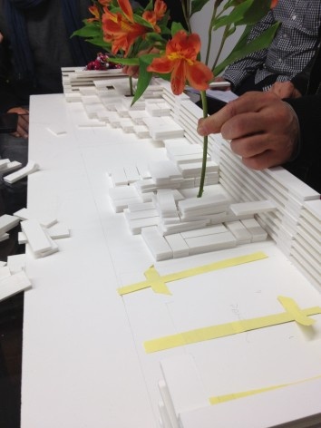Zonas Verdes para o Design Weekend, maquete física. Zoom, Superlimão, Tato, H2C e Marton