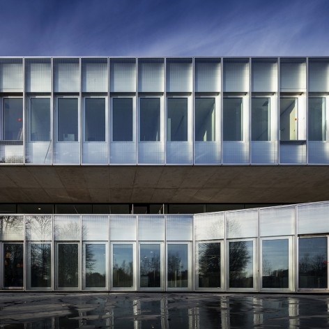 Câmara de Comércio e Artesanato de Hauts-de-France, Lille, França, 2019. Escritórios Kaan Architecten e Pranlas-Descours Architect & Associates<br />Foto Fernando Guerra / FG+SG 