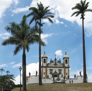 Igreja em Congonhas do Campo  <br />Fotos Victor Mori 